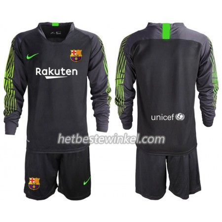 FC Barcelona Doelman Voetbaltenues Kind Uit 2019/20 - LS (+ Korte broeken)